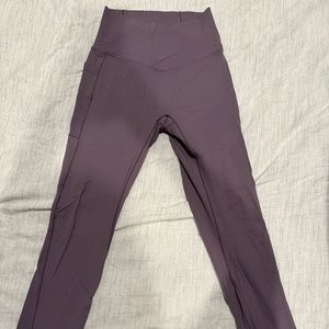 Halara Crossover Leggings, Plum